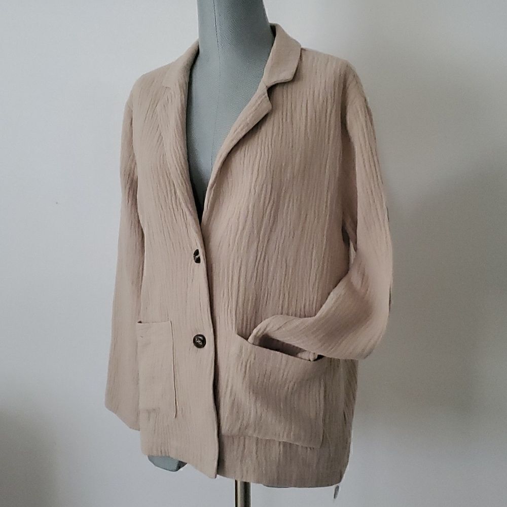 Mod Ref | Linen & Cotton Jacket - Picture 4 of 7